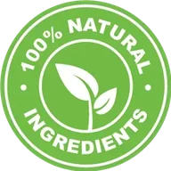 Natural ingredients seal on the Jellyforce packaging