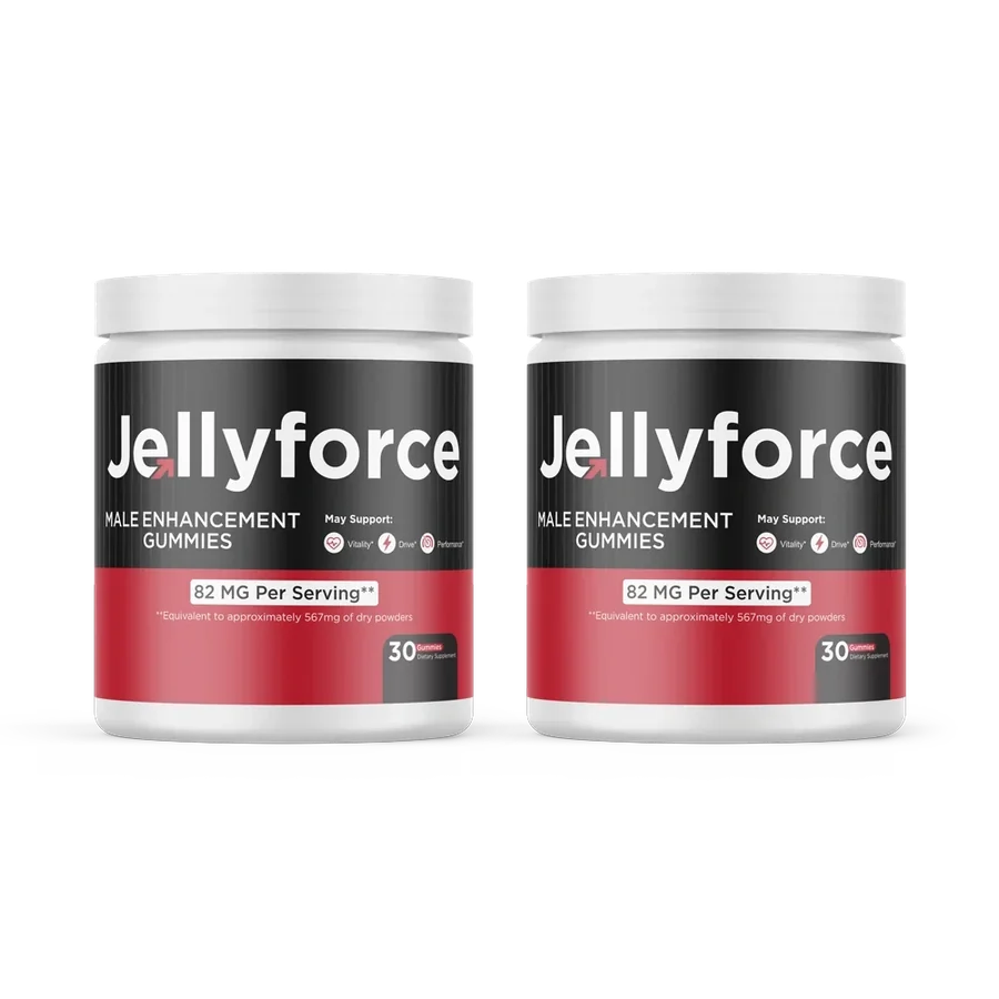 Jellyforce two-jar pack, 2 jars of chewable gummies