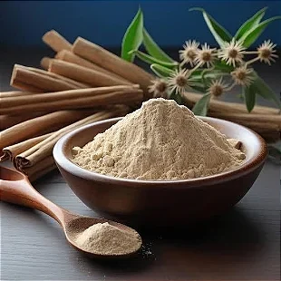 Ashwagandha root powder, described on the label as Indian ginseng